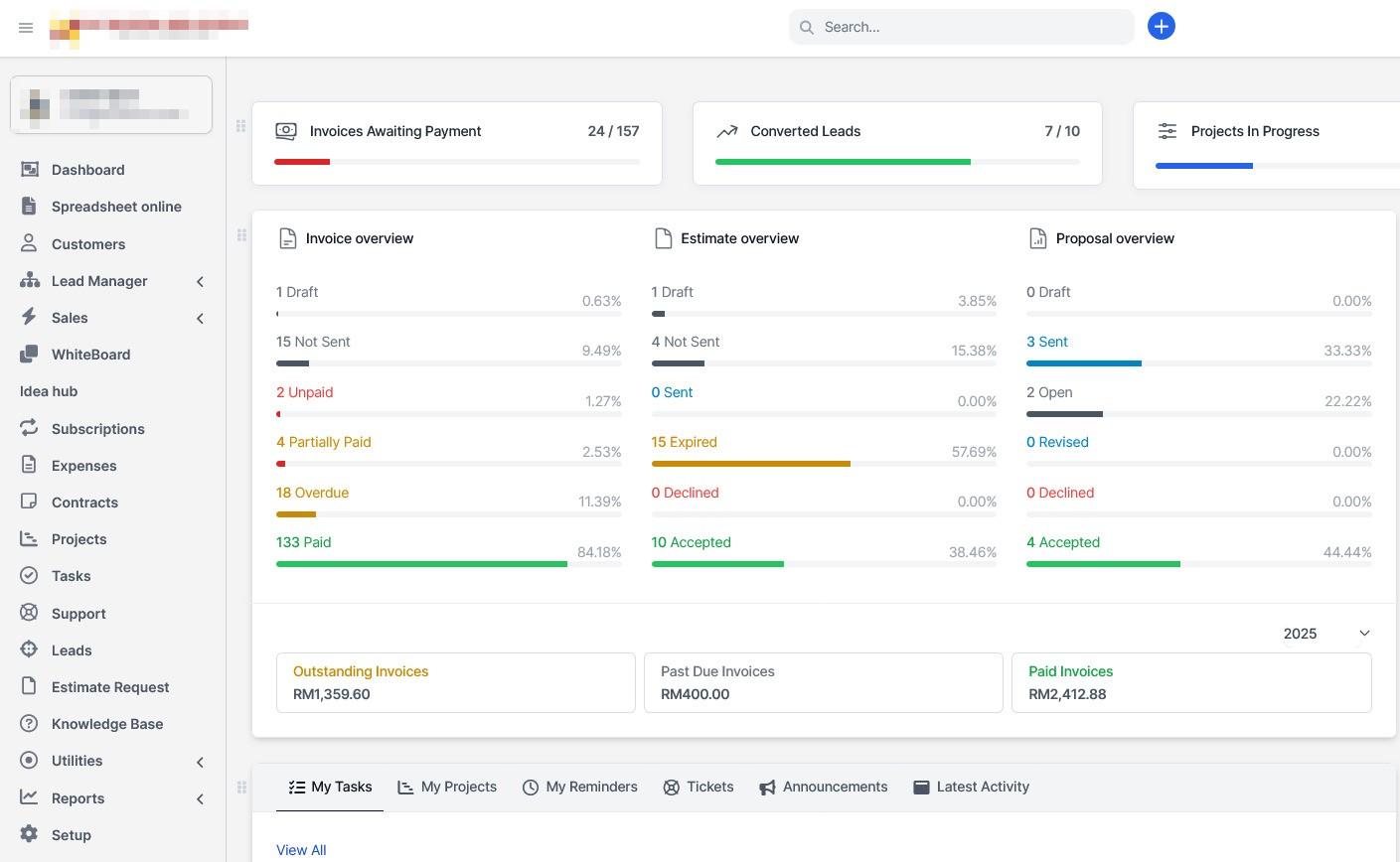 CRM System
