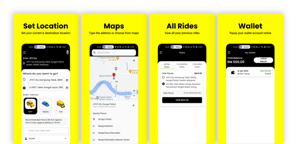 e-Hailing Apps