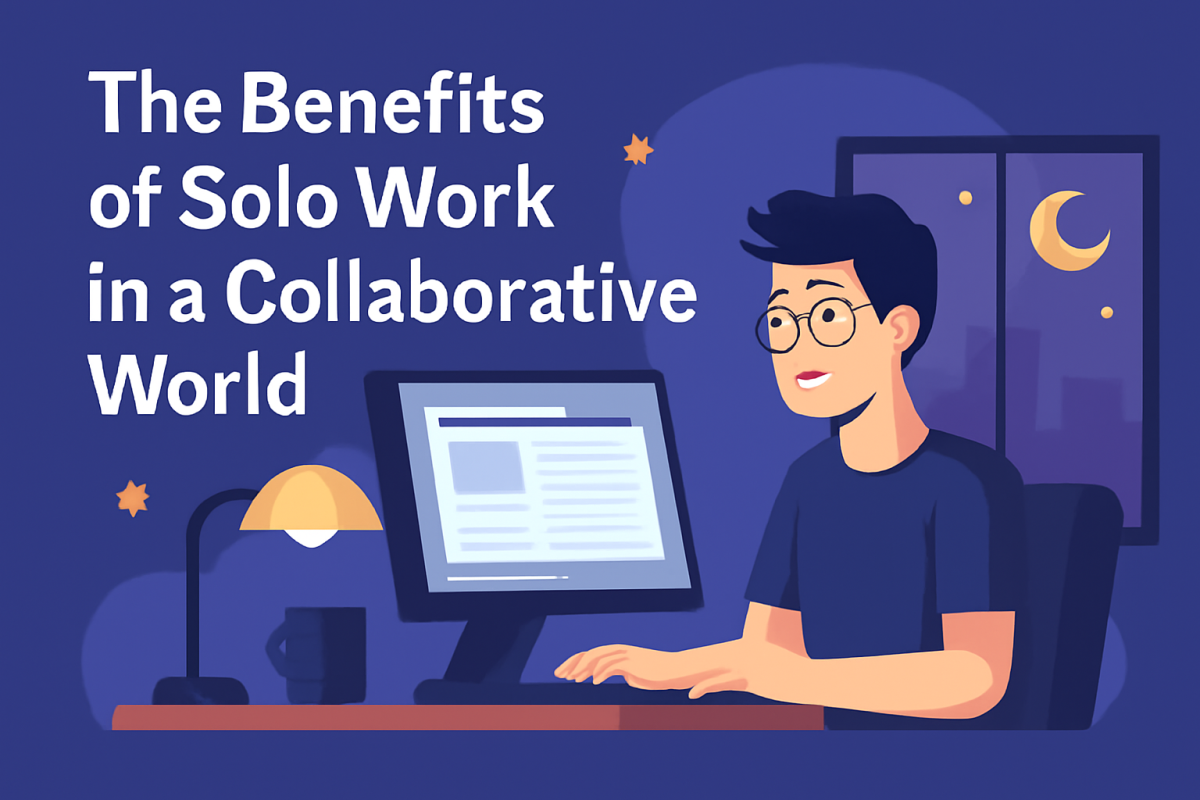 The Benefits of Solo Work in a Collaborative World